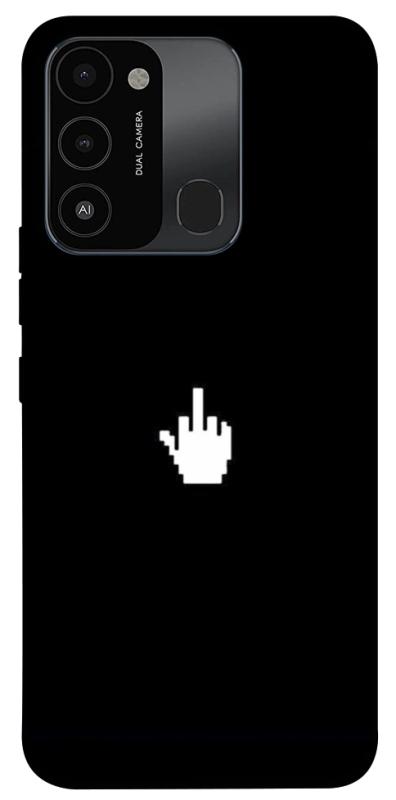 Чехол itsPrint Cursor для Tecno Spark Go 2022 (KG5m), black, купить оптом с доставкой