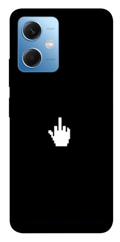 Чохол itsPrint Cursor для Xiaomi Redmi Note 12 5G, black, купити оптом з доставкою