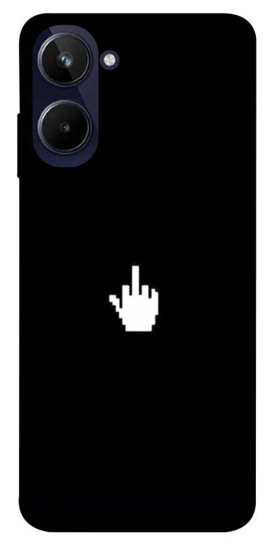 Чохол itsPrint Cursor для Realme 10 4G, black, купити оптом з доставкою