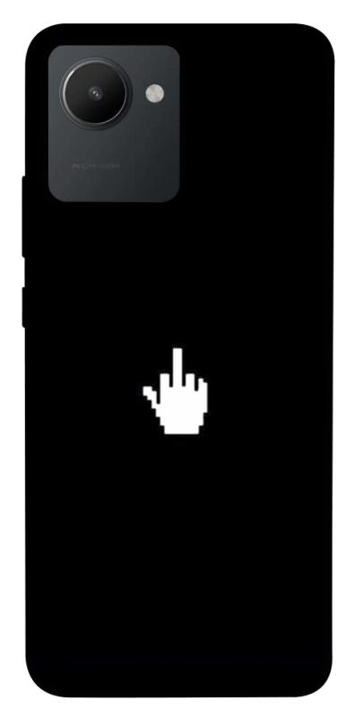 Чохол itsPrint Cursor для Realme C30, black, купити оптом з доставкою