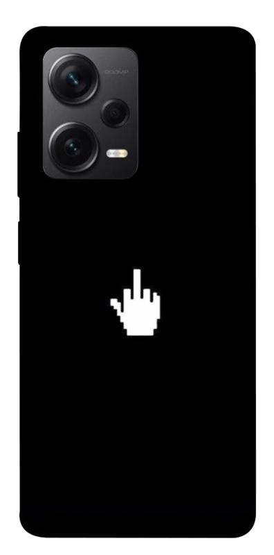 Чехол itsPrint Cursor для Xiaomi Redmi Note 12 Pro+ 5G, black, купить оптом с доставкой