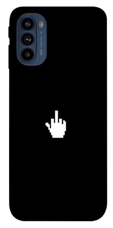 Чохол itsPrint Cursor для Motorola Moto G41, black, купити оптом з доставкою