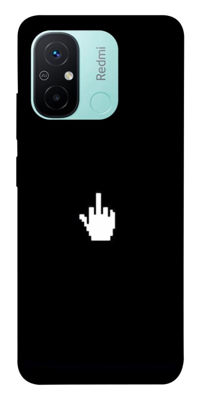 Чохол itsPrint Cursor для Xiaomi Redmi 12C, black, купити оптом з доставкою
