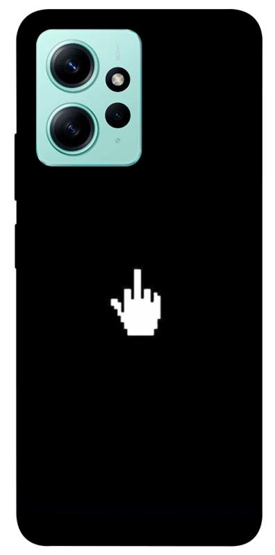 Чохол itsPrint Cursor для Xiaomi Redmi Note 12 4G, black, купити оптом з доставкою