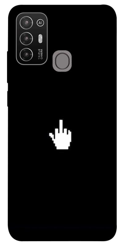 Чохол itsPrint Cursor для ZTE Blade A52, black, купити оптом з доставкою