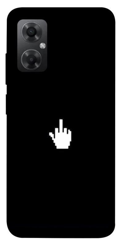 Чохол itsPrint Cursor для Xiaomi Redmi Note 11R, black, купити оптом з доставкою