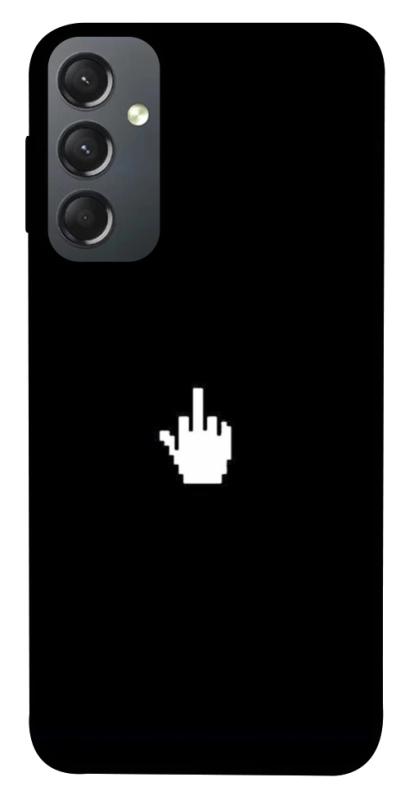 Чохол itsPrint Cursor для Samsung Galaxy A24 4G, black, купити оптом з доставкою