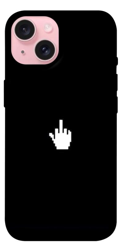 Чохол itsPrint Cursor для Apple iPhone 15 (6.1"), black, купити оптом з доставкою