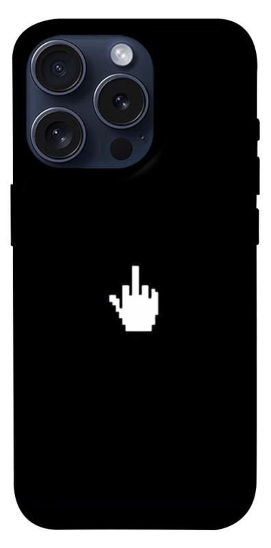 Чохол itsPrint Cursor для Apple iPhone 15 Pro (6.1"), black, купити оптом з доставкою