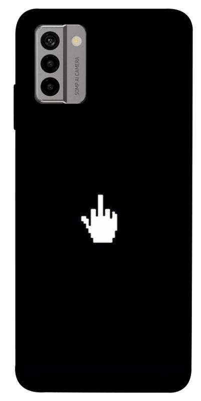 Чохол itsPrint Cursor для Nokia G22, black, купити оптом з доставкою