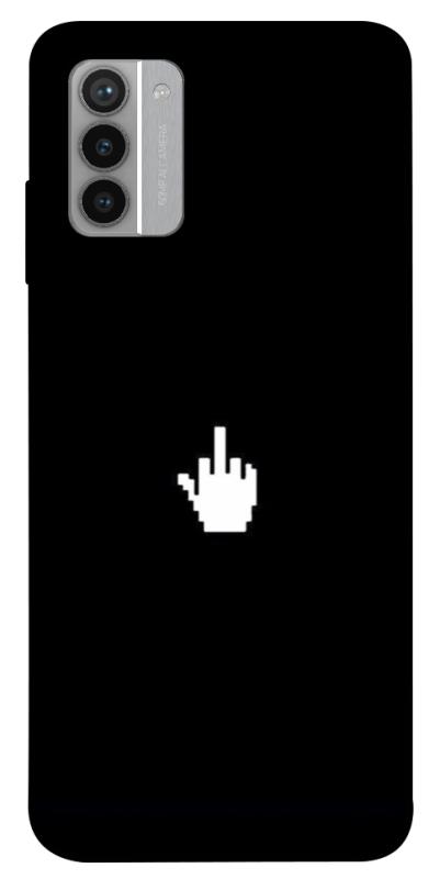 Чохол itsPrint Cursor для Nokia G42, black, купити оптом з доставкою