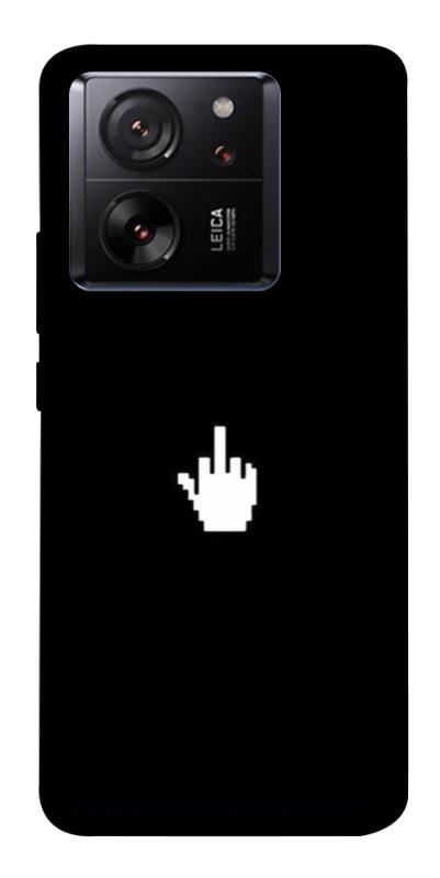 Чехол itsPrint Cursor для Xiaomi 13T, black, купить оптом с доставкой