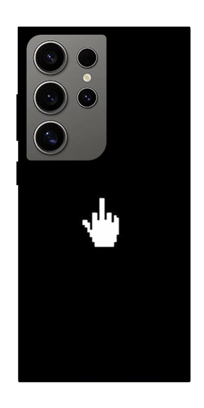 Чохол itsPrint Cursor для Samsung Galaxy S24 Ultra, black, купити оптом з доставкою