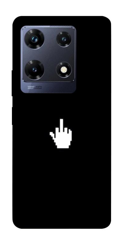 Чохол itsPrint Cursor для Infinix Note 30 Pro, black, купити оптом з доставкою