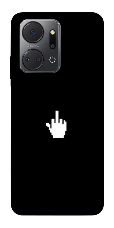 Чохол itsPrint Cursor для Huawei Honor X7a, black, купити оптом з доставкою