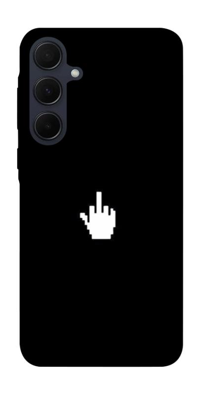 Чохол itsPrint Cursor для Samsung Galaxy A35, black, купити оптом з доставкою