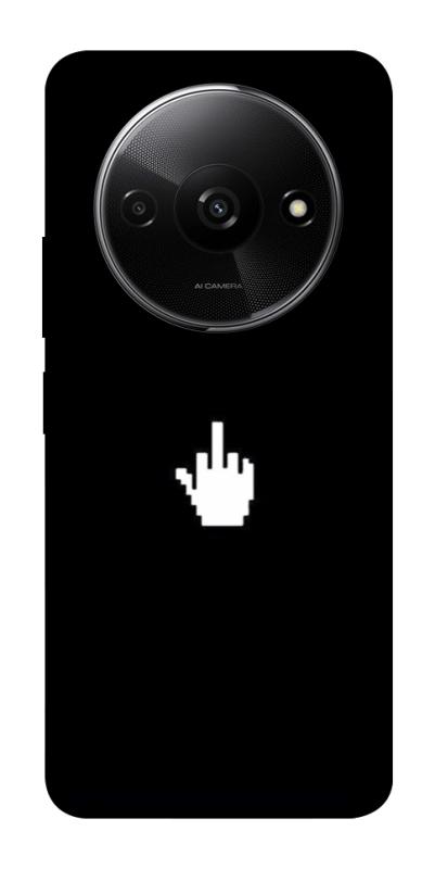 Чохол itsPrint Cursor для Xiaomi Redmi A3, black, купити оптом з доставкою