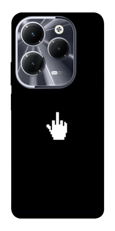 Чохол itsPrint Cursor для Infinix Hot 40, black, купити оптом з доставкою