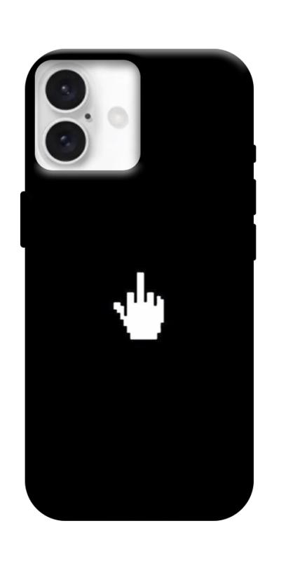 Чохол itsPrint Cursor для Apple iPhone 16 (6.1"), black, купити оптом з доставкою