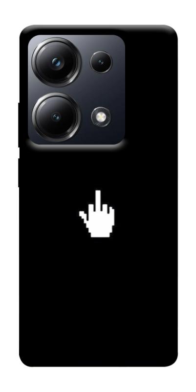 Чохол itsPrint Cursor для Xiaomi Redmi 13 4G / Poco M6 4G, black, купити оптом з доставкою