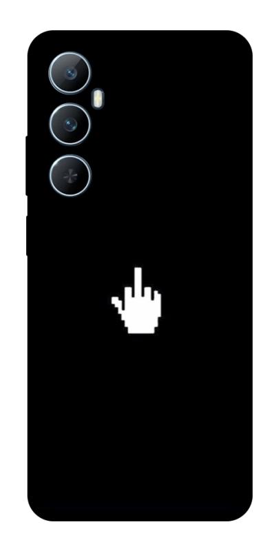 Чохол itsPrint Cursor для Realme C65 4G, black, купити оптом з доставкою