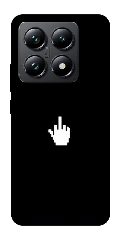 Чохол itsPrint Cursor для Xiaomi 14T Pro, black, купити оптом з доставкою