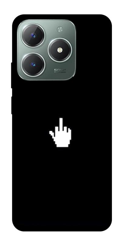 Чохол itsPrint Cursor для Realme C61 4G, black, купити оптом з доставкою