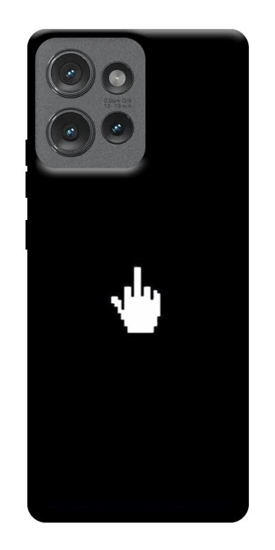 Чохол itsPrint Cursor для Motorola Edge 50, black, купити оптом з доставкою