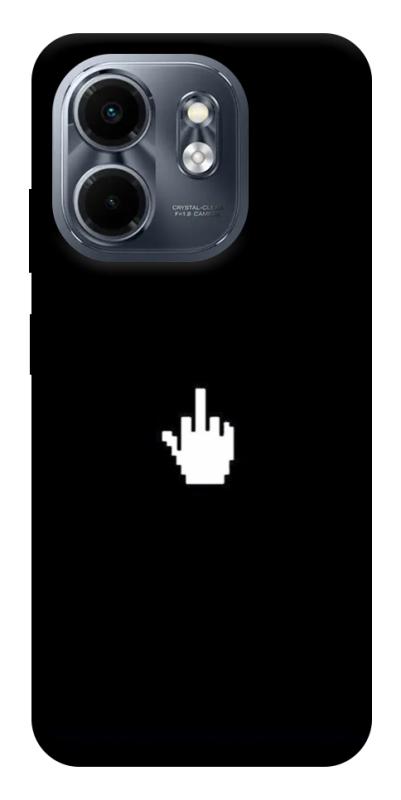 Чохол itsPrint Cursor для Infinix Smart 9 4G / Hot 50i, black, купити оптом з доставкою
