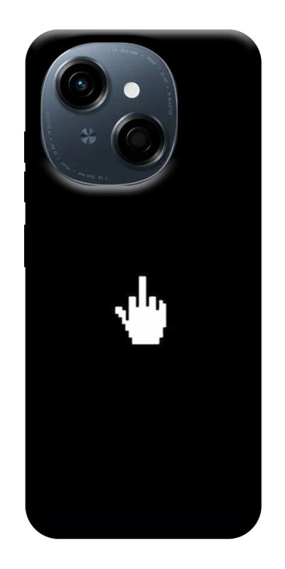 Чохол itsPrint Cursor для TECNO Spark Go 1, black, купити оптом з доставкою