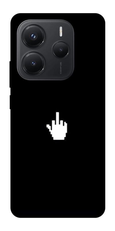 Чохол itsPrint Cursor для Xiaomi Redmi Note 14 5G, black, купити оптом з доставкою