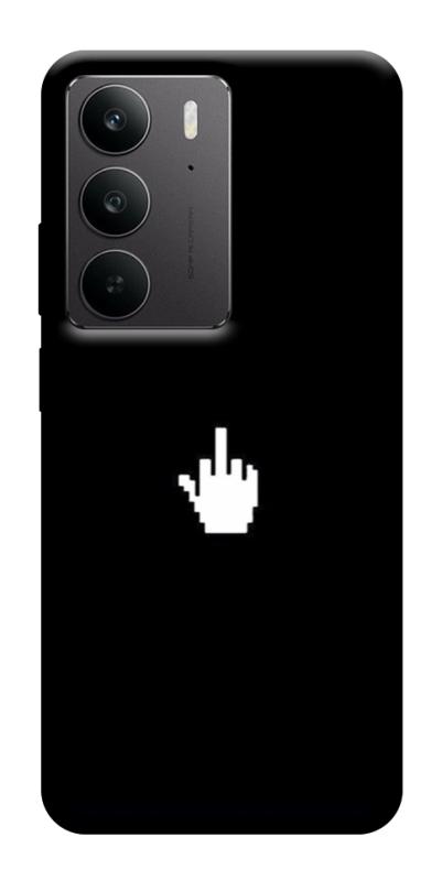 Чохол itsPrint Cursor для Realme C75, black, купити оптом з доставкою