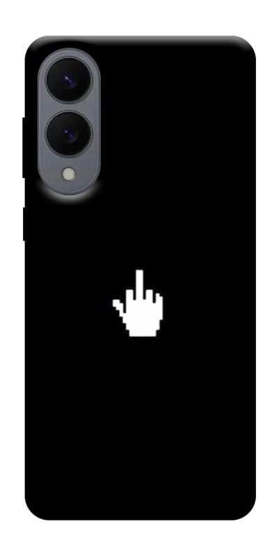 Чехол itsPrint Cursor для Samsung Galaxy S25 Edge, black, купить оптом с доставкой