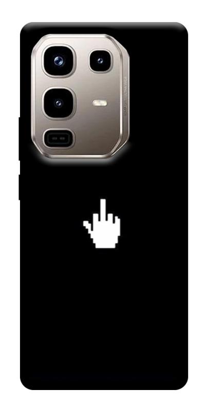 Чехол itsPrint Cursor для Infinix Note 50 Pro 4G, black, купить оптом с доставкой