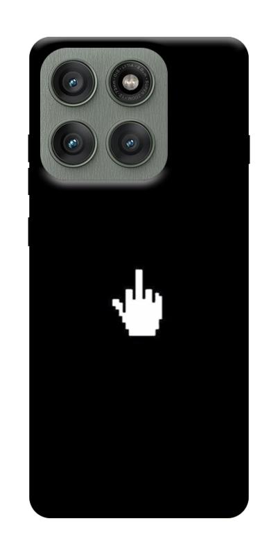 Чохол itsPrint Cursor для Motorola Edge 60 Pro, black, купити оптом з доставкою