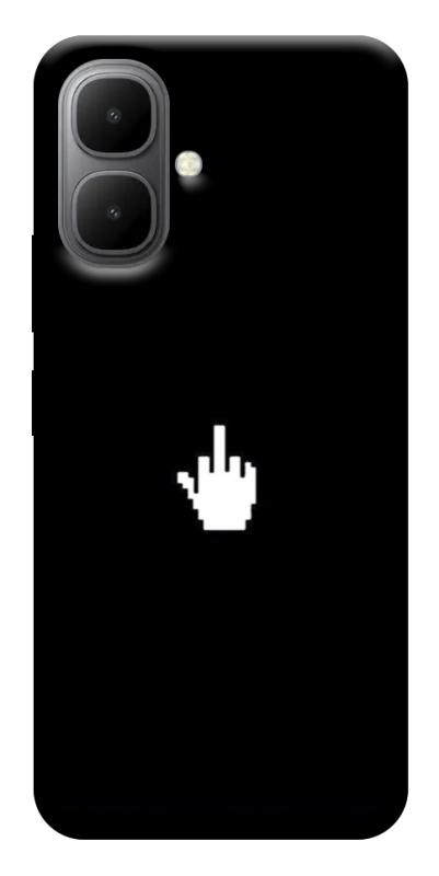 Чехол itsPrint Cursor для Infinix Smart 10, black, купить оптом с доставкой