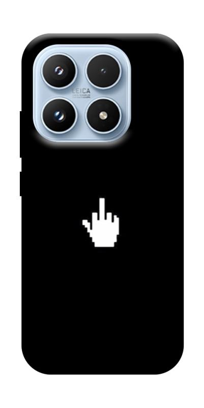 Чехол itsPrint Cursor для Xiaomi 17 Pro, black, купить оптом с доставкой