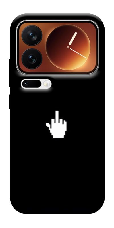 Чехол itsPrint Cursor для Xiaomi 17 Pro Max, black, купить оптом с доставкой