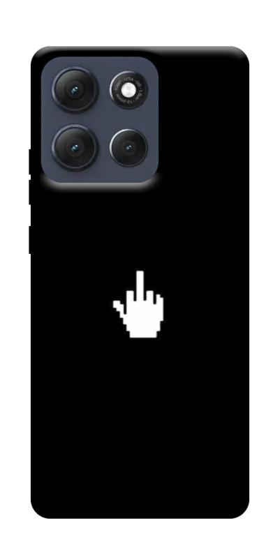 Чохол itsPrint Cursor для Motorola Moto G86 Power, black, купити оптом з доставкою