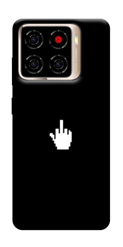 Чехол itsPrint Cursor для ZTE Blade A56, black, купить оптом с доставкой