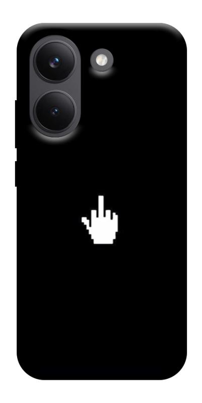 Чохол itsPrint Cursor для Xiaomi Poco X8 Pro, black, купити оптом з доставкою