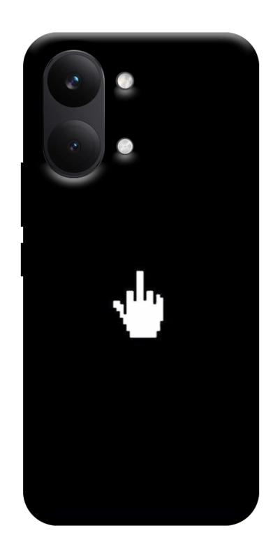 Чехол itsPrint Cursor для Xiaomi Poco X8 Pro Max, black, купить оптом с доставкой