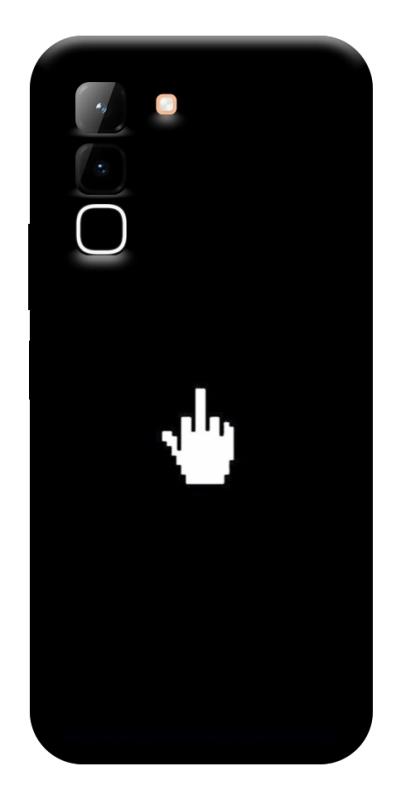 Чехол itsPrint Cursor для Infinix Hot 70, black, купить оптом с доставкой