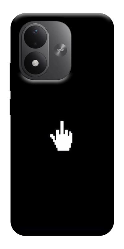 Чехол itsPrint Cursor для Xiaomi Redmi Note 17, black, купить оптом с доставкой
