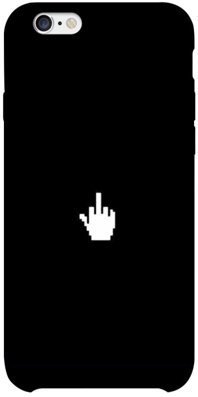 Чехол itsPrint Cursor для Apple iPhone 6/6s plus (5.5"), black, купить оптом с доставкой