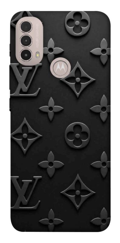 Чохол itsPrint Noir charm для Motorola Moto E40, black, купити оптом з доставкою