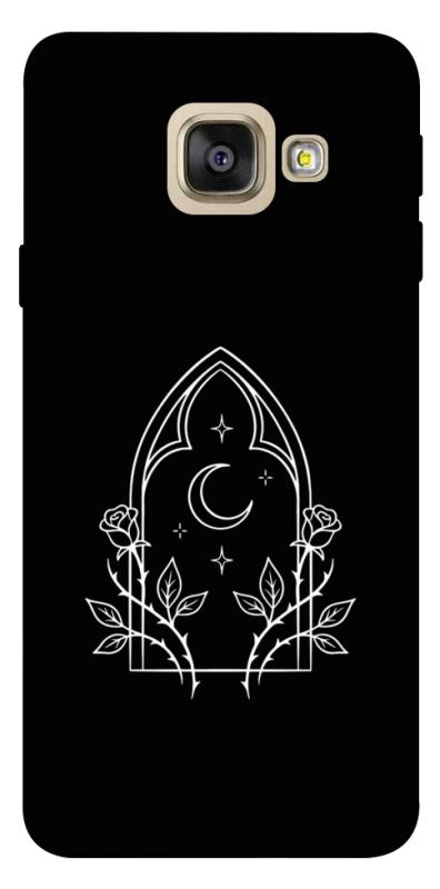 Чехол itsPrint Gothic roses для Samsung A520 Galaxy A5 (2017), black, купить оптом с доставкой