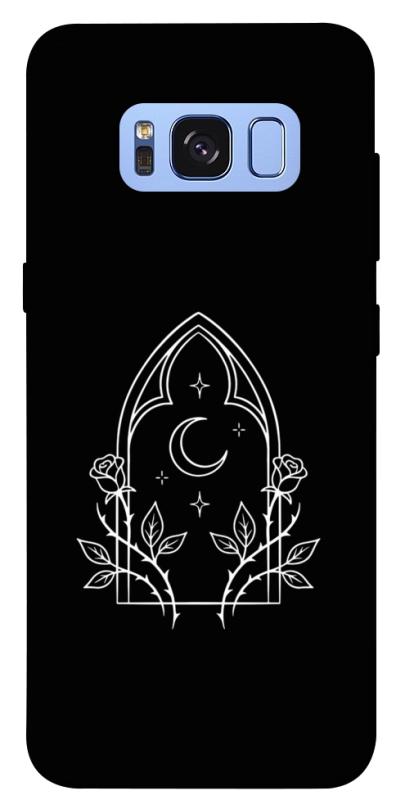 Чехол itsPrint Gothic roses для Samsung G950 Galaxy S8, black, купить оптом с доставкой