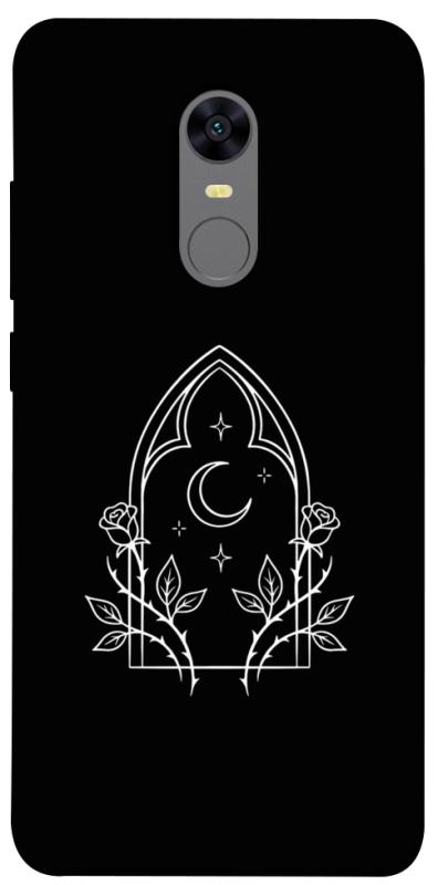 Чохол itsPrint Gothic roses для Xiaomi Redmi 5 Plus / Redmi Note 5 (Single Camera), black, купити оптом з доставкою