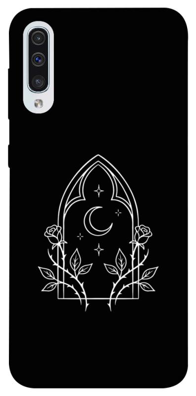 Чохол itsPrint Gothic roses для Samsung Galaxy A50 (A505F) / A50s / A30s, black, купити оптом з доставкою